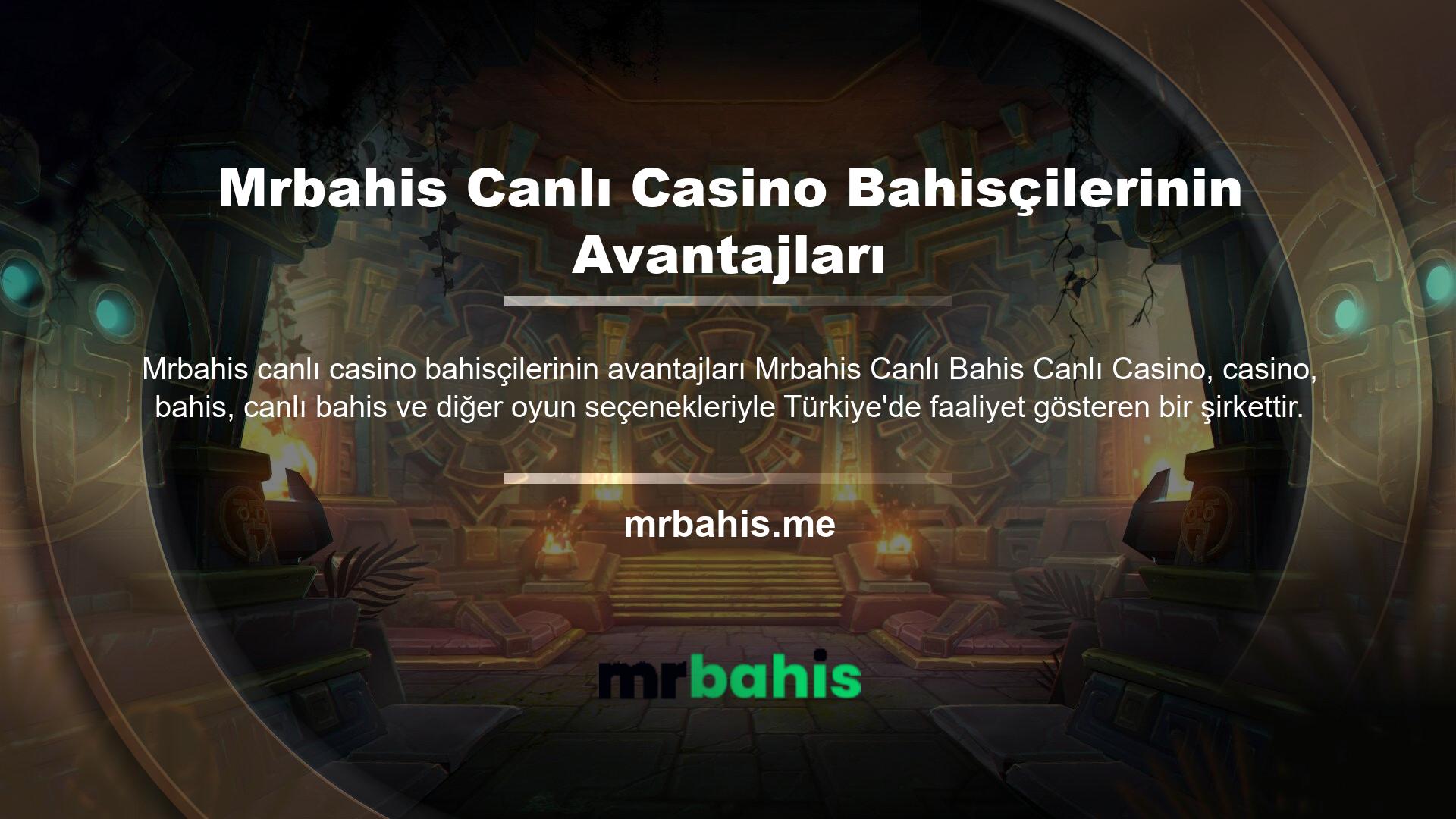 Mrbahis canlı casino bahisçi ödül sitesi tamamen profesyonel bir kadro tarafından yönetilmektedir ve bu da onu en ünlü bahis sitelerinden biri haline getirmektedir