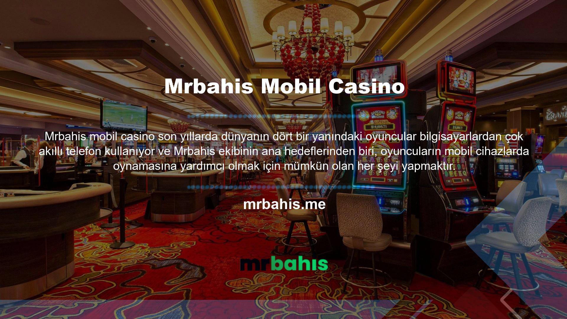 Artık Mrbahis Casino hakkında her şeyi bildiğinize göre, mobil cihazınızı kullanarak bahis şirketinin casinosunda oynamaya devam edebilirsiniz